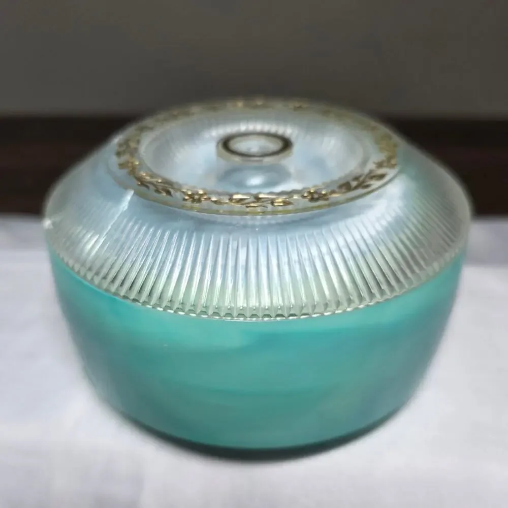 NEW Vintage Muguet Deluxe Dusting Powder April Showers Sealed Powder Unused Puff